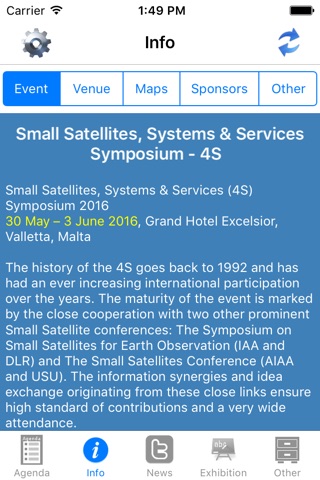 4S Symposium 2016 screenshot 2