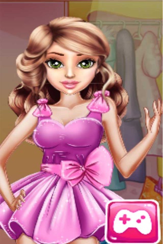 Fille de retour Sharon:Maquillage Salon Robe jeux screenshot 3