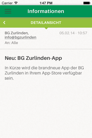 BG Zurlinden screenshot 3
