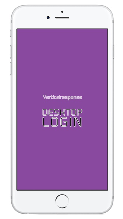 DESKTOP LOGIN for Verticalresponse (CONTACTS ONLY)
