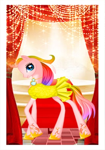 Dress-Up Princess Pony the beast and beauty - Create a Pony Girl Rainbow Descendants Edition screenshot 3