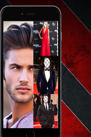 Dress Replace in Red Carpet - Celebrity Suit Photo Montage App screenshot 2