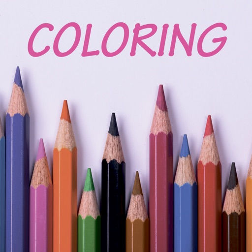Coloring Book for Adults - Free  Color Art Therapy Pages, Stress Relief, Mandala & Relaxation Icon