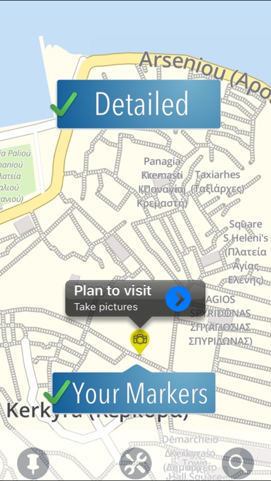 Corfu Travelmapp Screenshot 2