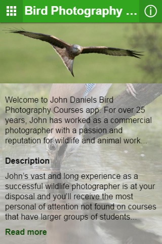 Bird Photography Courses screenshot 2