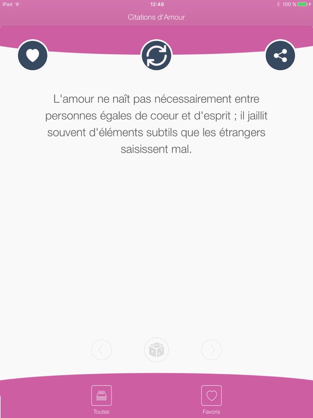 Citations Amour On The App Store