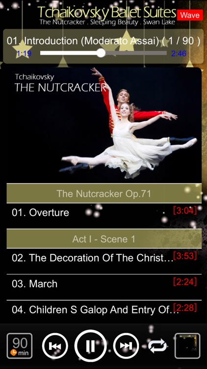 Tchaikovsky Ballet Suites , Swan Lake . The Nutcracker . Sleeping Beauty screenshot-3