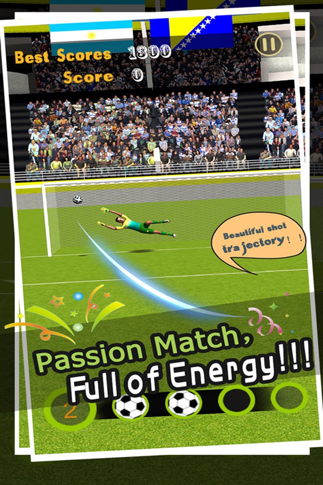 Football Free Kick Soccer - Penalty Shoot Cup screenshot 4
