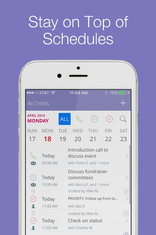 Vipor Plus - All in One Calendar and Contacts screenshot 2