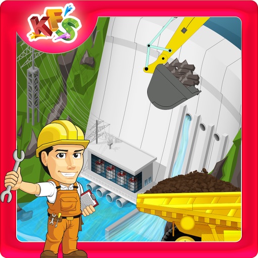 Build a Dam – Construction & builder mania game for kids Icon