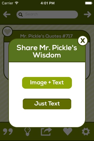 Mr. Pickle's Quotes & Facts screenshot 2