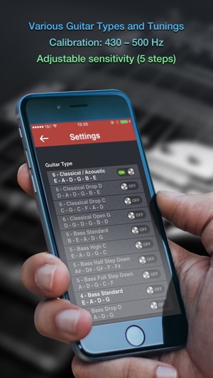 Simple Chromatic Guitar Tuner(圖4)-速報App