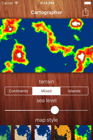 Cartographer - RPG World Maker - náhled