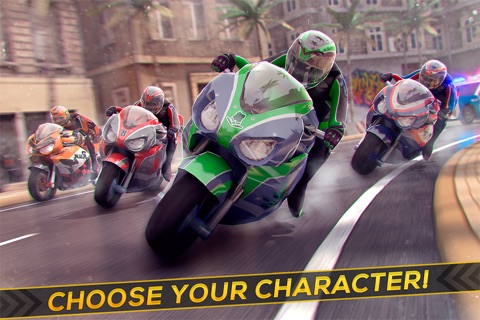 Extreme Motor Bike Cops Escape Racing Game For Free screenshot 3