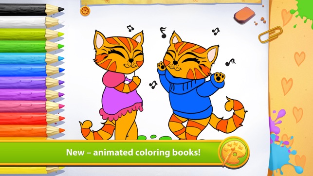 Kitties - Living Coloring Free(圖4)-速報App