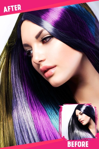 Hair Styler - Change Hair Color & Recolor Effects screenshot 4