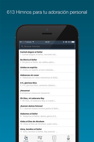 Himnario screenshot 2