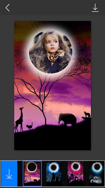 Moon Photo Frames - make eligant and awesome photo using new photo frames