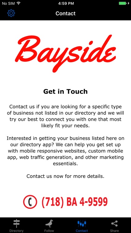 Bayside Live Directory