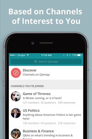 Qanopy - Video Responses to the Hottest Trending Questions & News screenshot 3