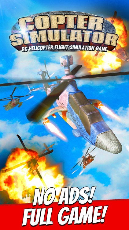 Copter Simulator . RC Helicopter Flight Simulation Game