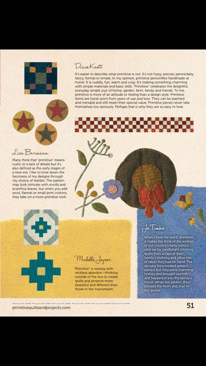 Primitive Quilts and Projects screenshot-4