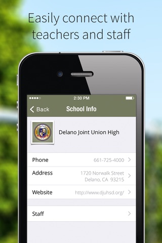 Delano Joint Union High SD screenshot 2
