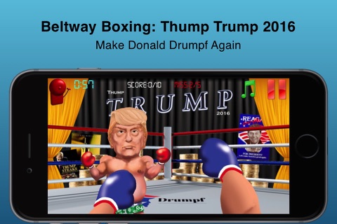 Beltway Boxing: Thump Trump screenshot 2