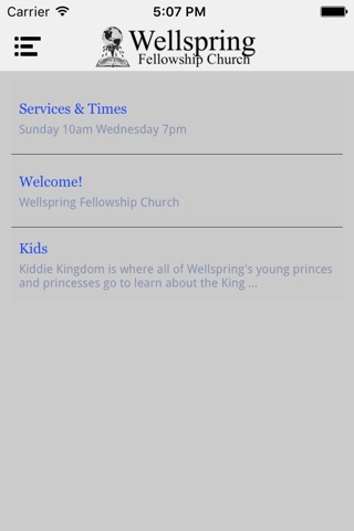 Wellspring Fellowship Church screenshot 3