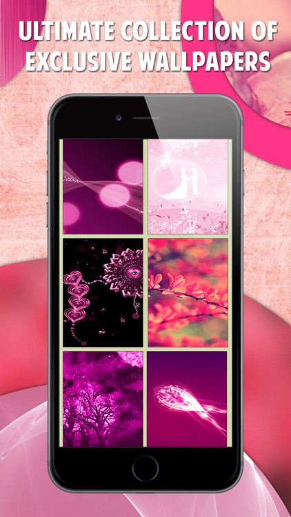 Pink Live Wallpapers,Retina Lock Screen Themes & Girly Backgrounds HD