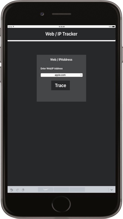 IP Address Tracker from Vidur