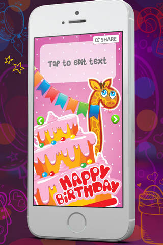 Funny Birthday e-Cards – Party Invitation.s and Happy Birthday Card Make.r screenshot 3