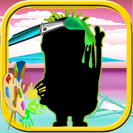 Coloring Page Minion Episode Edition iOS App