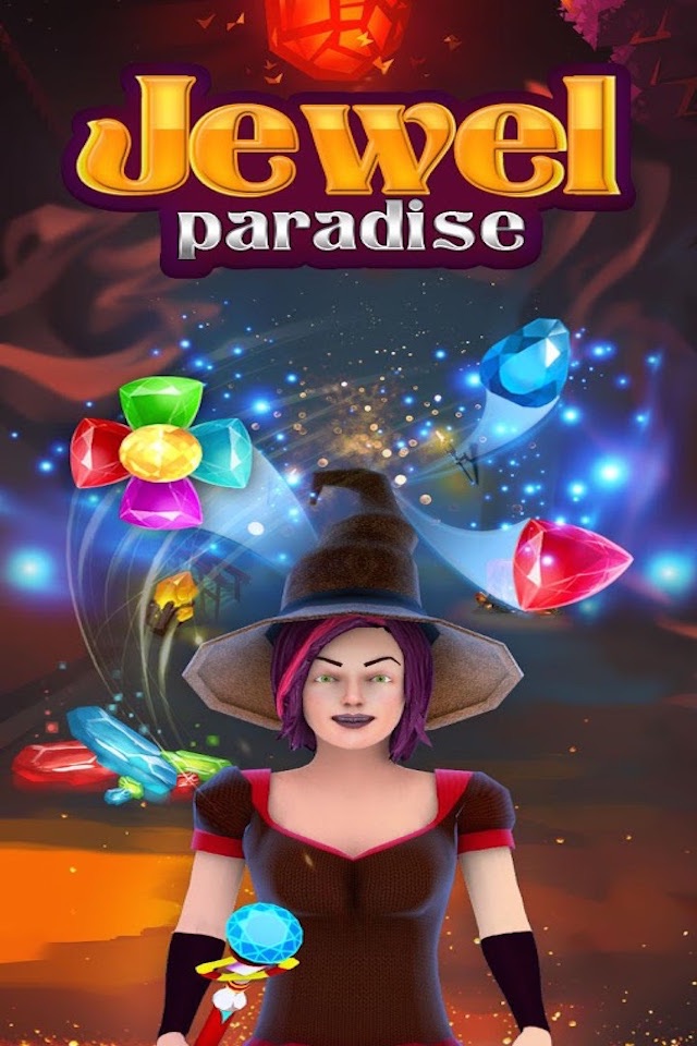 Jewel Paradise Mania. My Diamond Rush Story In Match 3 Classic Puzzle screenshot 4