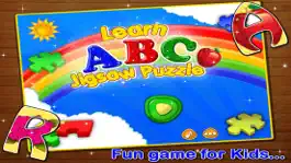 Game screenshot ABC Kids Jigsaw Puzzle - Kids Games mod apk