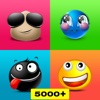 Extra New Emojis and 3D Animated Chat Emoticons