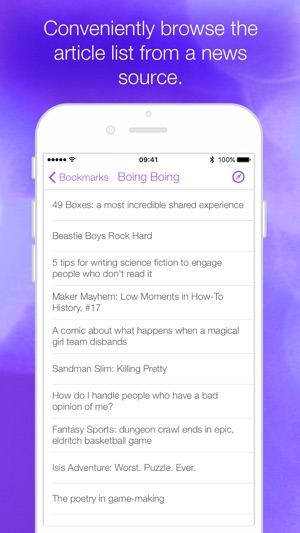 NewsBot - Listen to Your News Articles Handsfree like Podcas(圖5)-速報App