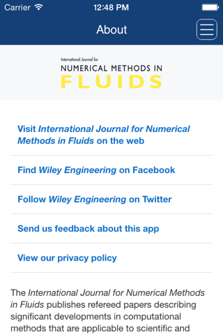 International Journal for Numerical Methods in Fluids screenshot 4
