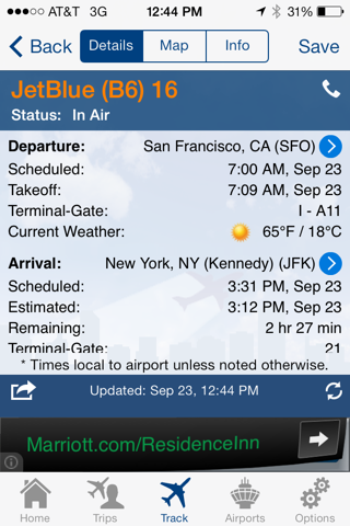 Flightview - Flight Tracker screenshot 3
