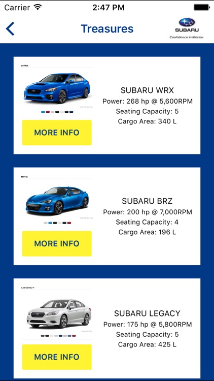 Subaru Treasure Hunt screenshot-3