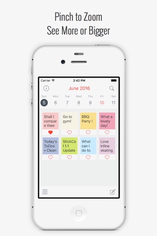 StickCal - Sticky Notes and Calendar screenshot 4