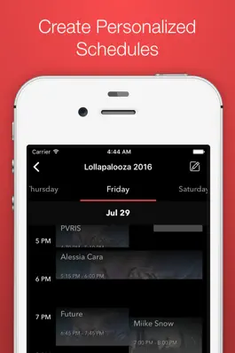 Game screenshot bassline - music festival planner apk