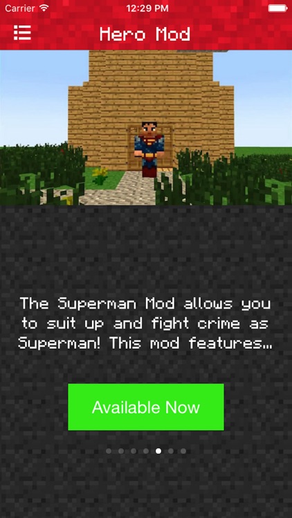 SUPER HERO MODS FOR MINECRAFT PC EDITION - MOD POCKET GUIDE