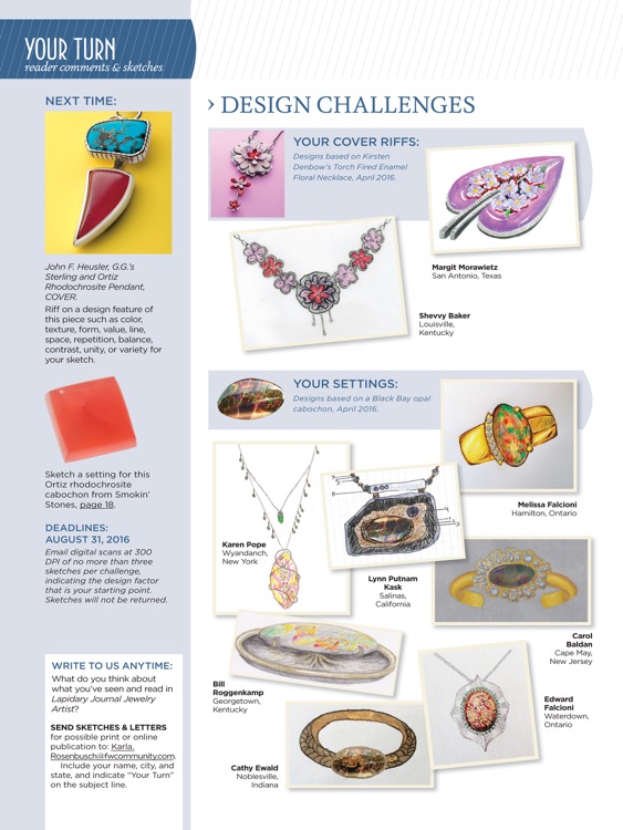 Lapidary Journal Jewelry Artist Magazine