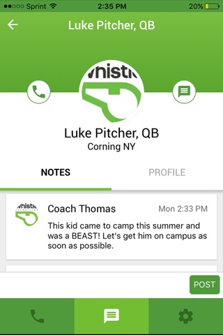 Whistle Recruiting screenshot 4