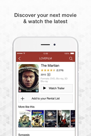 LOVEFiLM By Post UK for iPhone screenshot 4