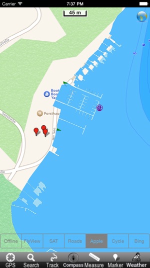 Starnberger See HD - GPS Navi Karte für bootfahren angeln un(圖4)-速報App