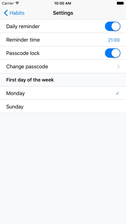 Habits: Track your habits screenshot-4