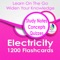 This app is a combination of sets, containing practice questions, study cards, terms & concepts for self learning & exam preparation on the topic of electricity