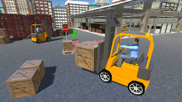 Extreme Forklifter driving 3D simulator screenshot-3